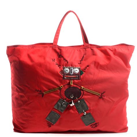 Prada Tessuto Robot Tote 